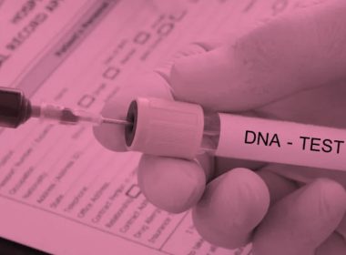 teste de DNA - ilustração